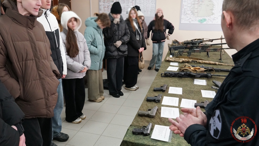 В региональном управлении Росгвардии проходят патриотические мероприятия для молодежи