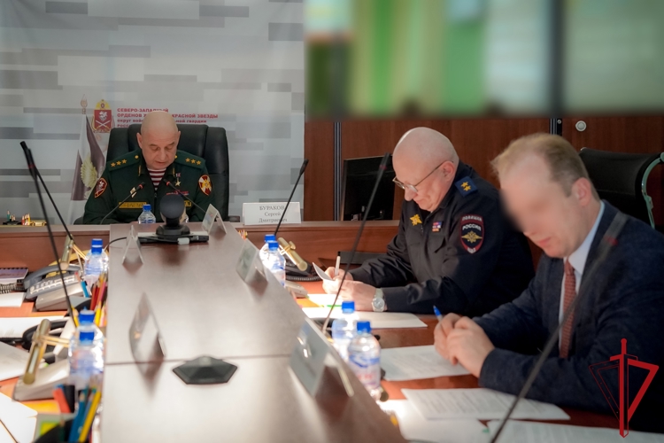 В Санкт-Петербурге состоялось заседание оперативного штаба Северо-Западного округа Росгвардии